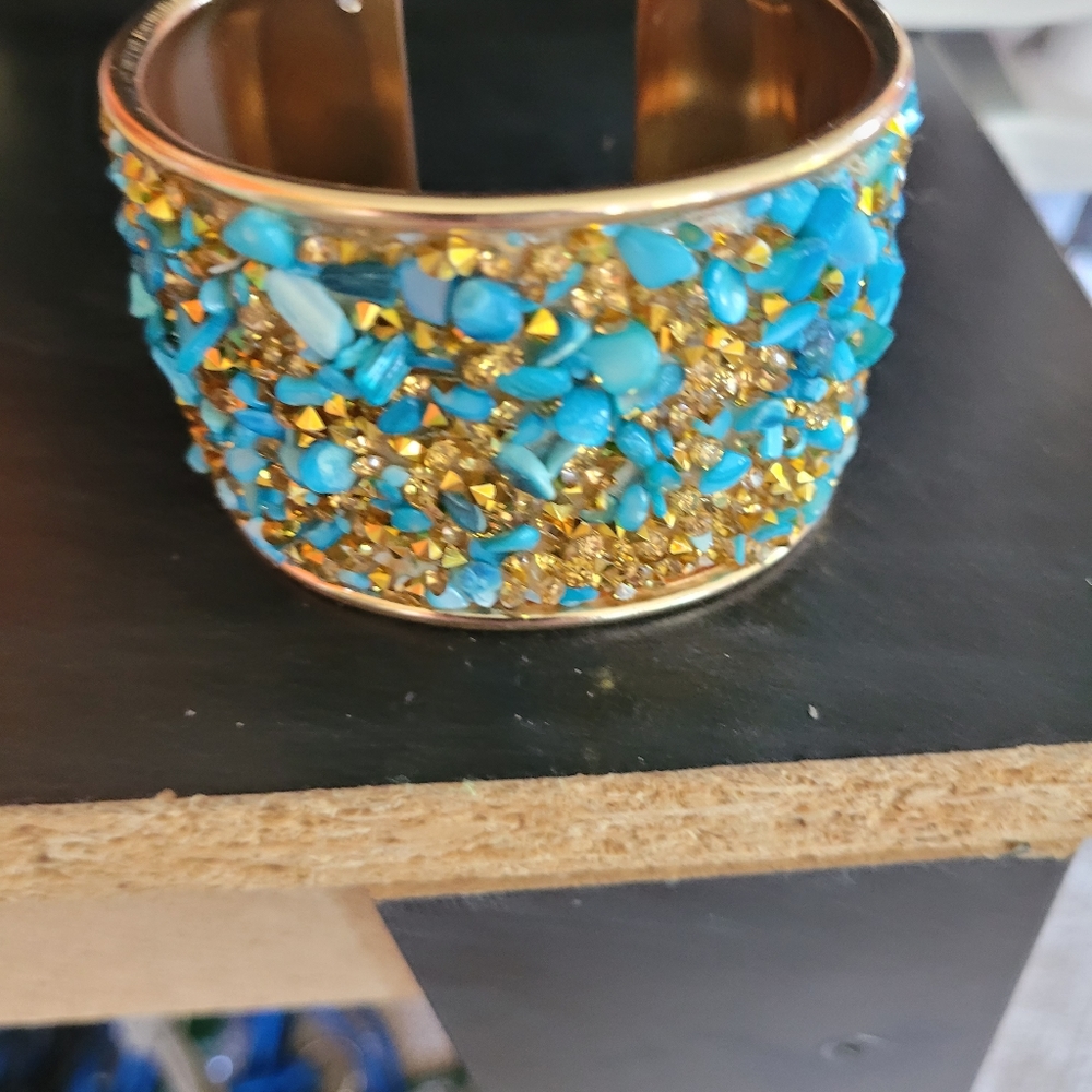 Crystal Rhinestone cuff bracelet